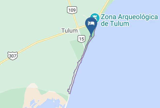 Tulum - Playa Esperanza Maps