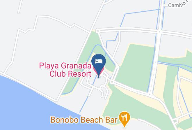Playa Granada Club Resort Map