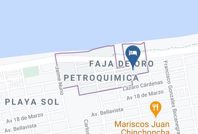 Coatzacoalcos - Playa Inn Coatza Maps