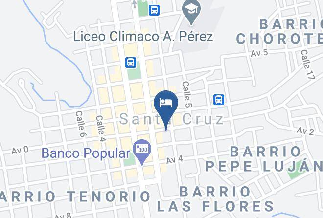 Santa Cruz - Playa Junquillal Eco Resort Maps