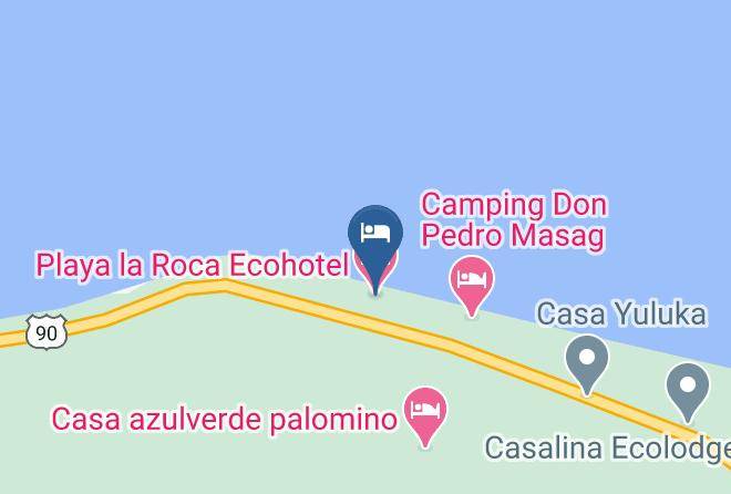 Santa Marta - Playa La Roca Ecohotel Maps