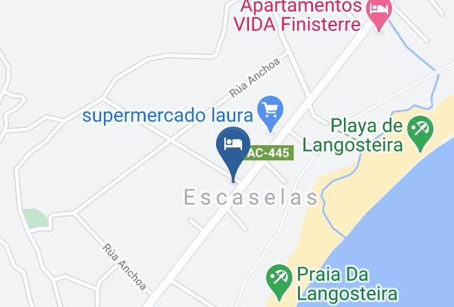 Auna - Hotel Playa Langosteira Maps