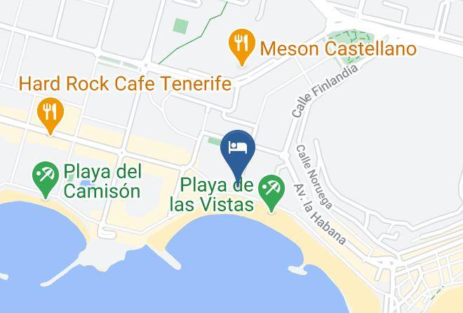 Santa Cruz De Tenerife - Playa Las Vistas Loft Maps