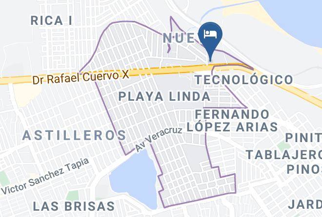 Veracruz Federal - Playa Linda Maps