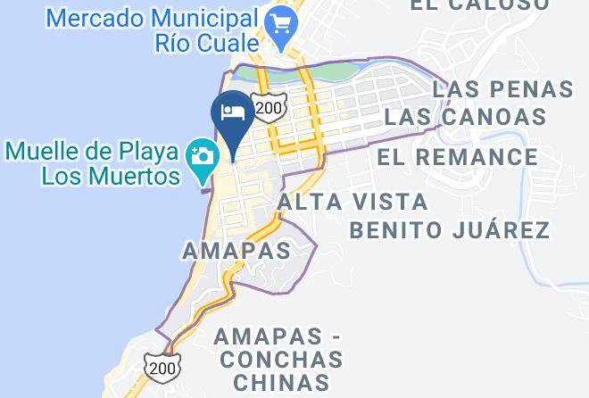 Puerto Vallarta - Hotel Playa Los Arcos En Puerto Vallarta Maps