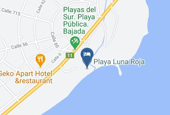 General Pueyrredon Partido - Playa Luna Roja Maps