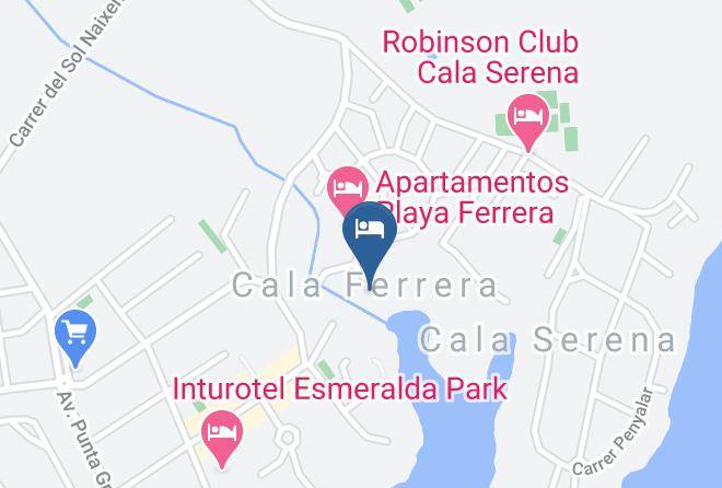 Playa Marina Map