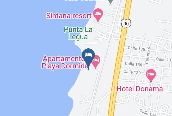 Santa Marta - Playa Marriot Maps