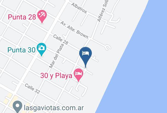 Villa Gesell - Playa Morena Maps