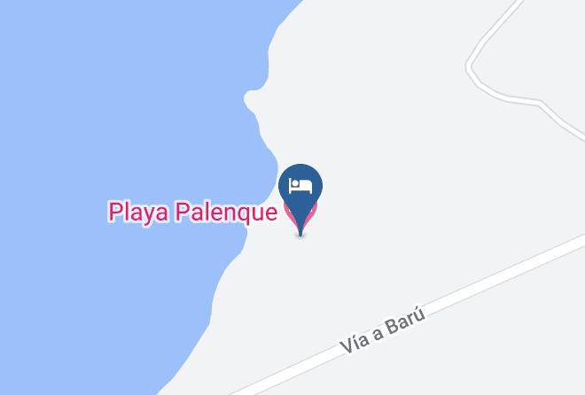 Cartagena De Indias - Playa Palenque Maps
