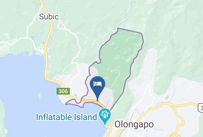 Zambales - Playa Papagayo Beach Inn And Restaurant Maps