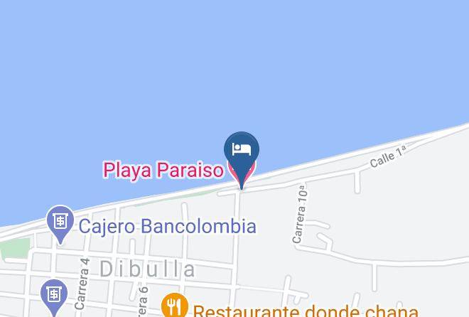 Dibulla - Playa Paraiso Maps