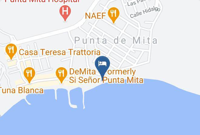 Playa Punta Mita Map