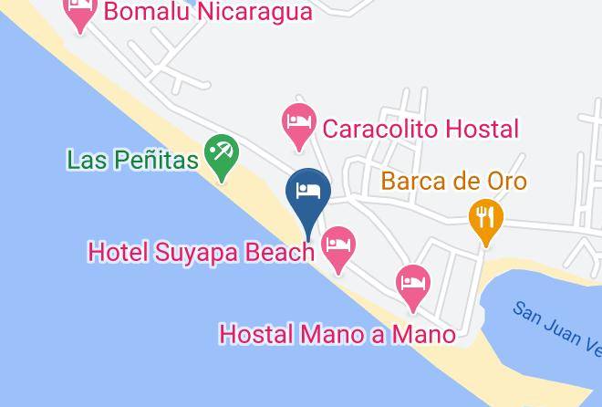 Leon - Playa Roca Maps