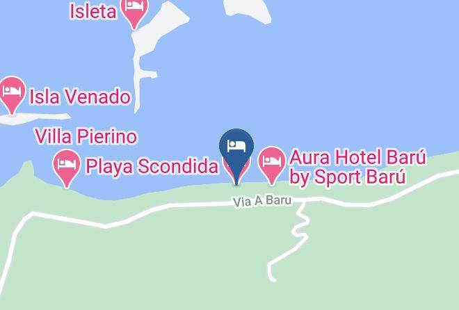 Playa Scondida Map