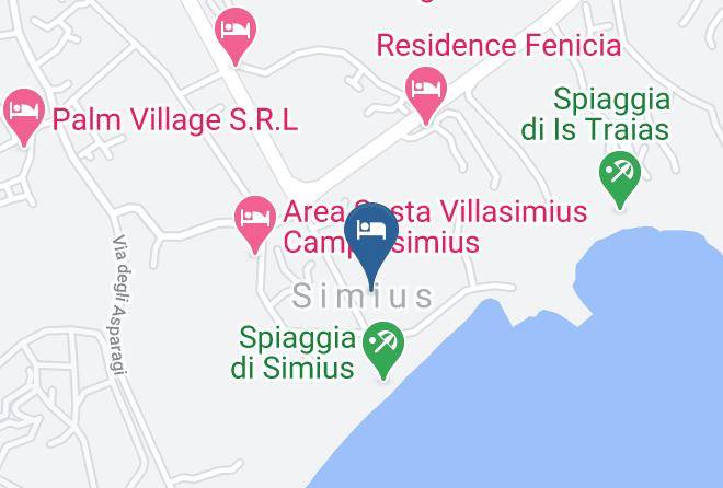 Province Of South Sardinia - Playa Srl Maps