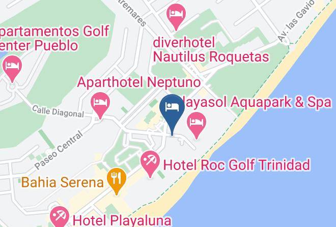 Almeria - Playacapricho Hotel Maps