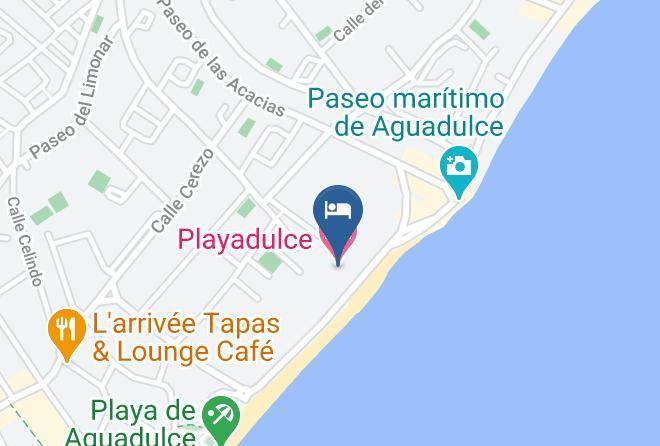 Almeria - Playadulce Hotel Maps