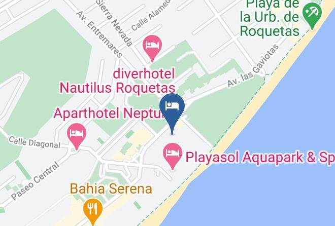 Almeria - Playalinda Aquapark & Spa Hotel Maps