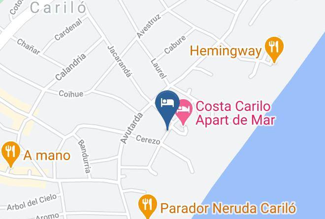 Pinamar - Playas By Celtis Carilo Maps