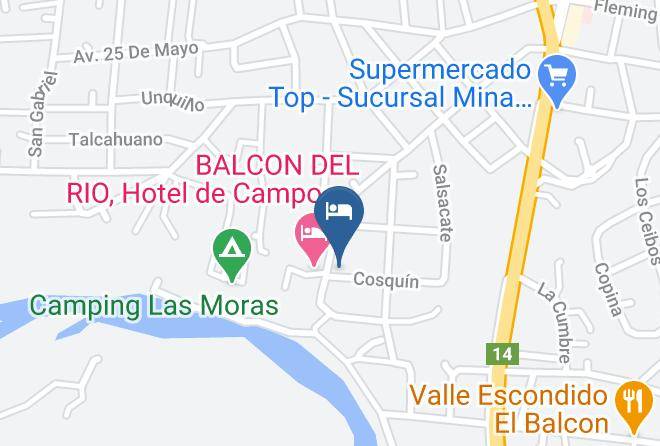 San Alberto Department - Playas De Oro Maps