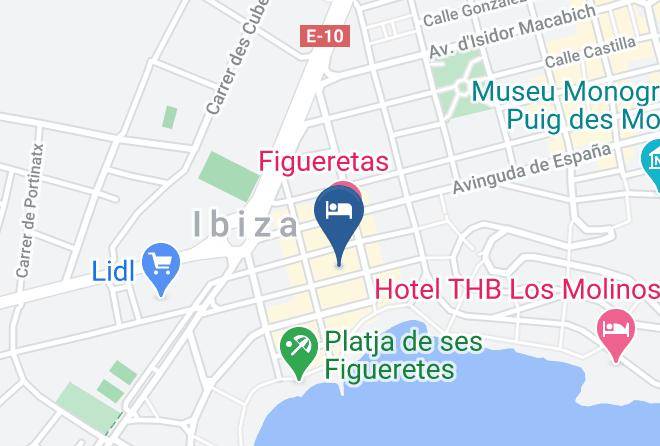Baleares - Hotel Playasol Lei Ibiza Maps