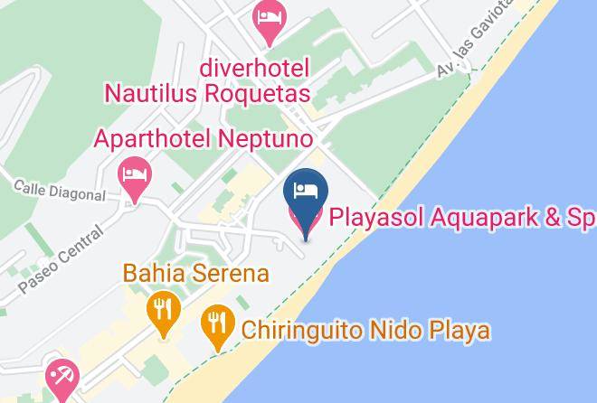 Almeria - Playasol Aquapark & Spa Hotel Maps