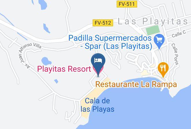 Las Palmas - Playitas Resort Maps