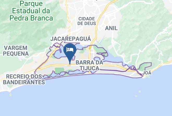 Rio De Janeiro Barra Da Tijuca - Plaza Barra First Maps