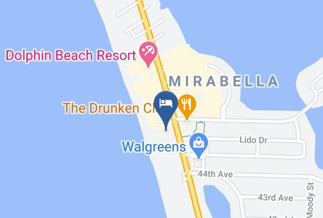 Pinellas - Plaza Beach Hotel Beachfront Resort Maps