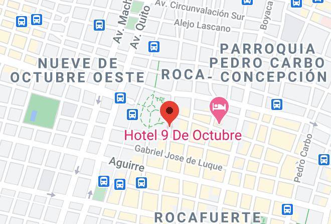 Guayaquil - Plaza Centenario Maps