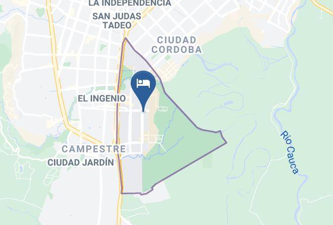 Plaza Del Lili Hotel Map