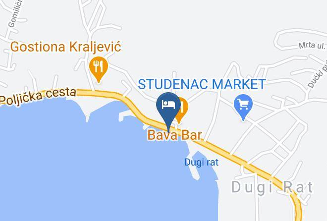 Dugi Rat - Plaza Dugi Rat Maps