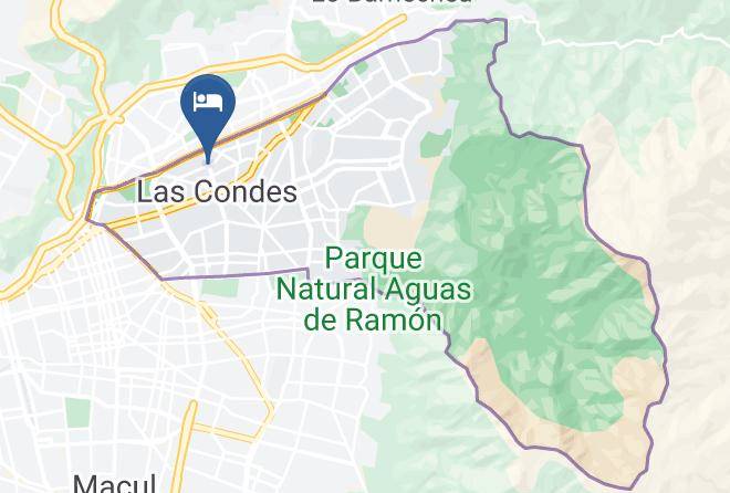 Santiago - Plaza El Bosque Nueva Las Condes Maps