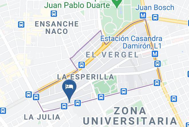 Santo Domingo De Guzman - Plaza Florida Suites Maps