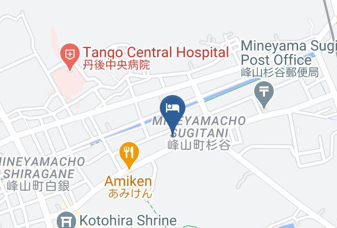 Kyotango City - Plaza Hotel And Restaurant Maps