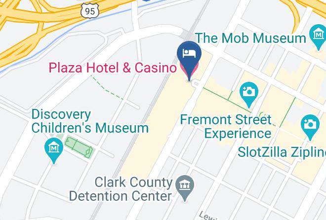 Clark - Plaza Hotel & Casino Maps