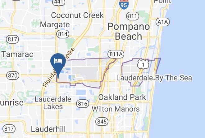 Broward - Plaza Hotel Fort Lauderdale Maps