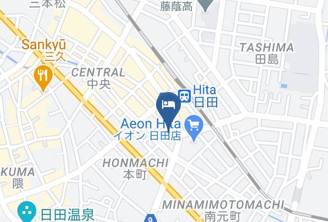 Hita City - Plaza Hotel Fujinoi Maps