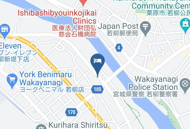 Plaza Hotel Furukawa Map