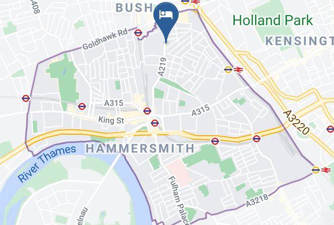 London - Plaza Hotel Hammersmith Maps