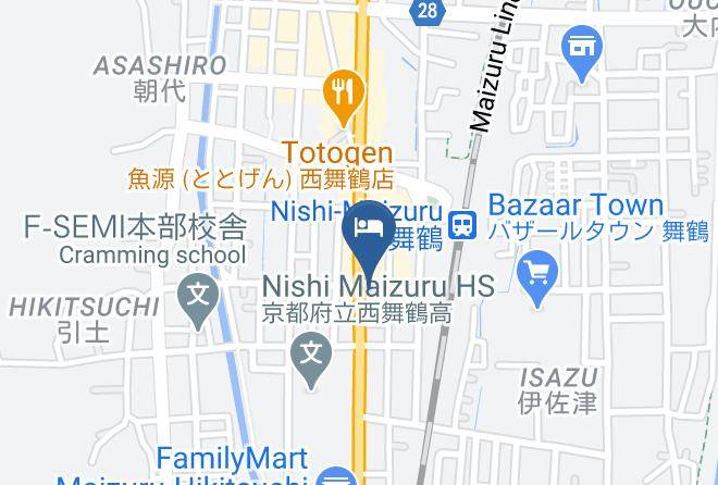 Plaza Hotel Maizuru Map