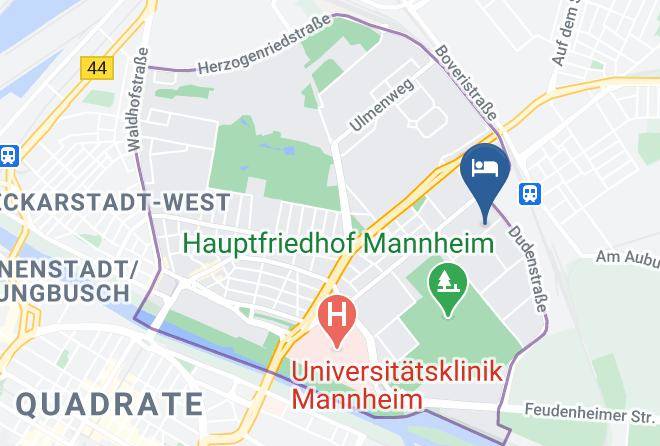 Mannheim - Plaza Hotel Mannheim Maps
