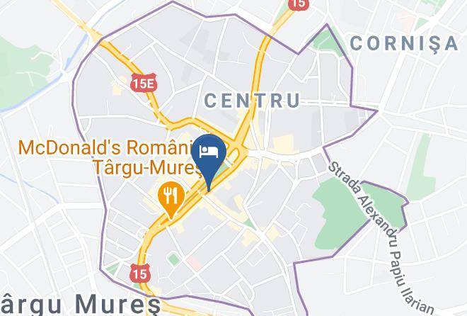 Targu Mures - Plaza Hotel Maps