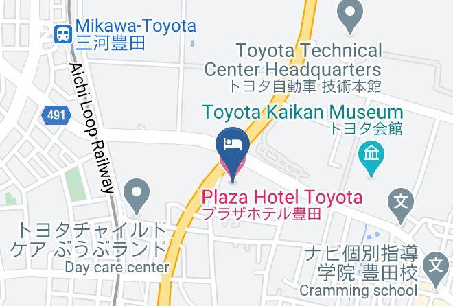 Toyota City - Plaza Hotel Toyota Maps