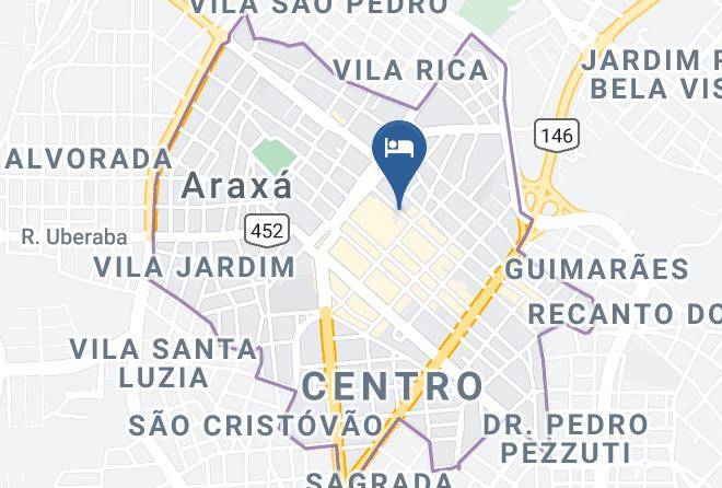 Araxa - Plaza Inn Flat Araxa Maps