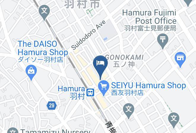Hamura City - Plaza Inn Hamura Maps