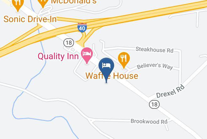 Burke - Baymont By Wyndham Morganton Maps
