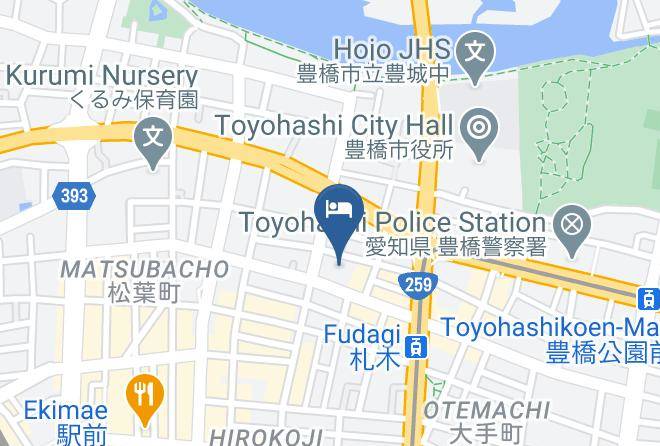 Toyohashi City - Plaza Inn Maps