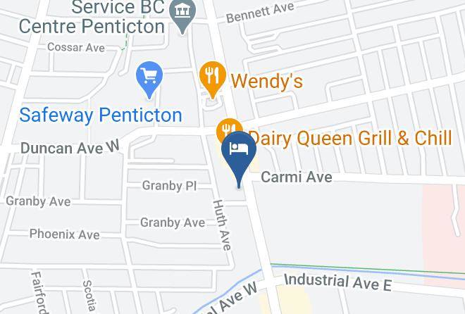 Okanagan Similkameen - Plaza Motel Maps